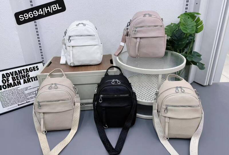 Plecak damskie Roz Standard Mix Kolor Paszka 6 szt